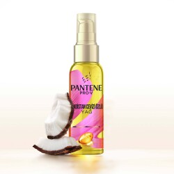 Pantene Pro-V Hindistan Cevizi Özlü Saç Bakım Yağı, Derinlemesine Nemlendirme 100Ml - 3