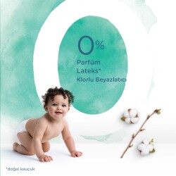 Prima Pampers Pure Bebek Bezi 1 Beden 35x2 Mama Önlüğü Hediye - 3