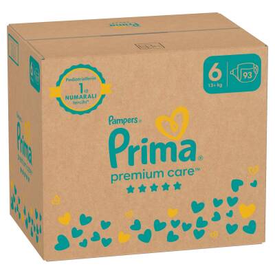 Prima Premium Care Bebek Bezi 6 Beden 93 Adet Aylık Fırsat P - 8