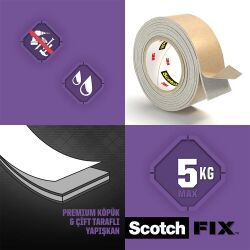 Scotch®   Ayna Montaj Bandı 19Mm X 5M - 6