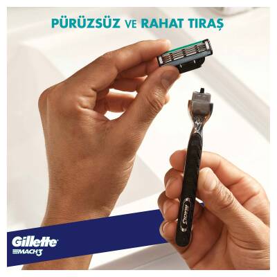 Gillette Mach3 Yedek Tıraş Bıçağı 18 Adet Karton Paket - 5