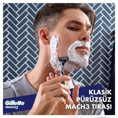 Gillette Mach3 Yedek Tıraş Bıçağı 18 Adet Karton Paket - 6