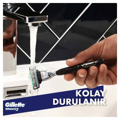 Gillette Mach3 Yedek Tıraş Bıçağı 18 Adet Karton Paket - 7