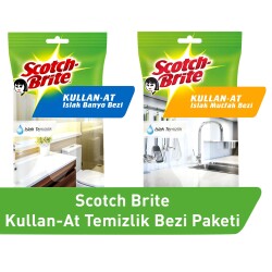 Scotch Brite Kullan At Temizlik Bezi Paketi - 1