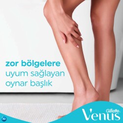 Gillette Venus 3 Renkli Kullan At Tıraş Bıçağı 6 Adet (4+2) - 7