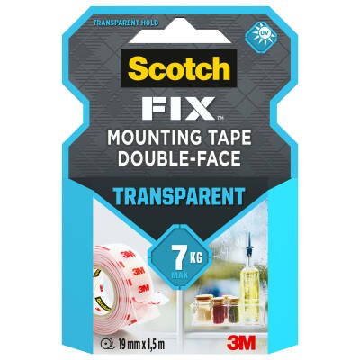 Scotch®   Şeffaf Montaj Bandı 19Mm X 1,5M - 1