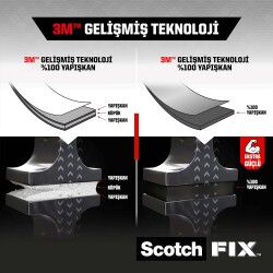 Scotch®   Şeffaf Montaj Bandı 19Mm X 1,5M - 9