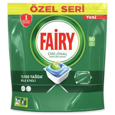 Fairy Hepsi Bir Arada Bulaşık Makinesi Deterjanı Kapsülü/Tableti 90 Yıkama Özel Seri - 2