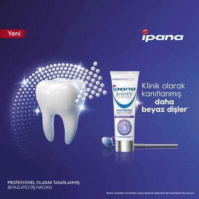 Ipana 3D White Clinical Mucizevi Işıltı 65 Ml Beyazlık Diş M - 7