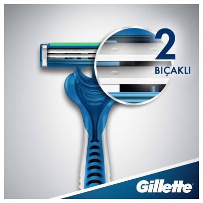 Gillette Blue2 Maximum Kullan At Tıraş Bıçağı 8 Adet - 3