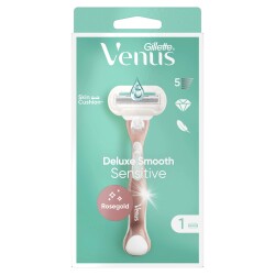 Gillette Venus Deluxe Smooth Makine + 5 Bıçaklı Yedek Başlık - 2