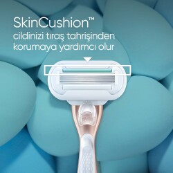 Gillette Venus Deluxe Smooth Makine + 5 Bıçaklı Yedek Başlık - 4